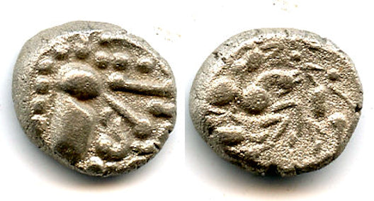 Nice silver drachm, c.1000-1200 CE, Silharas of Khankan, Western India