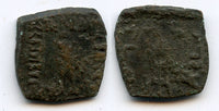Bronze obol of Apollodotos II (c.85-60 BC), Indo-Greeks in Bactria