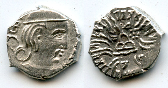 Silver drachm of Rudrasena III (348-78 CE), 290SE/368AD, Satraps in Western India