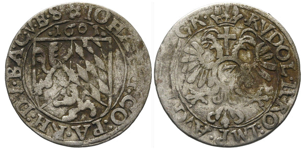 Silver groschen,Johan I (1569-1604), 1601, County Palatine of Zweibrucken, Germany