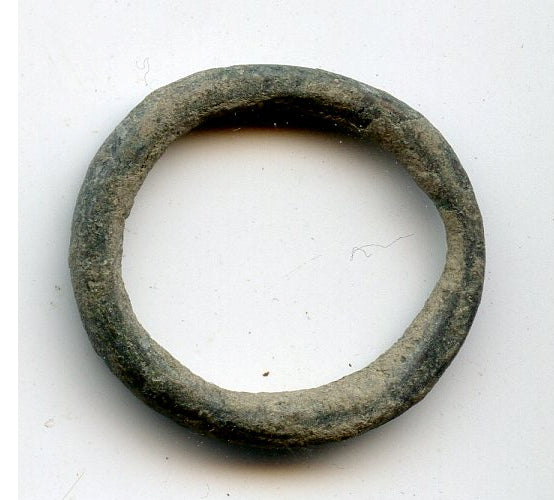 Large authentic ancient Celtic ring money, Danube region, c.500-100 BC