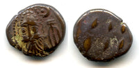 AE drachm of Orodes II (c.100 AD), dashes rev., Seleukia, Elymais Kindgom
