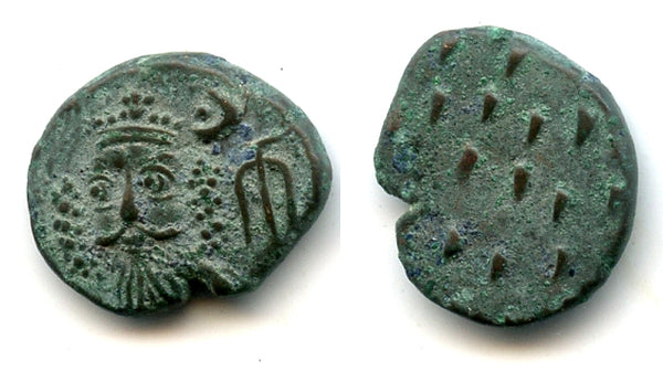 AE drachm of Kamnaskires-Orodes (c.80/100 AD), dashes rev., Seleukia, Elymais Kindgom