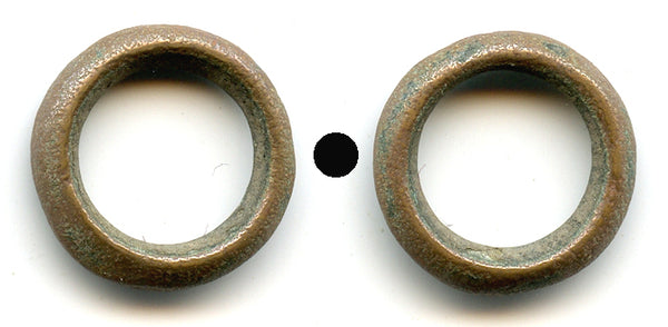 Authentic ancient Celtic ring money (17mm), Danube region, ca. 800-100 BC