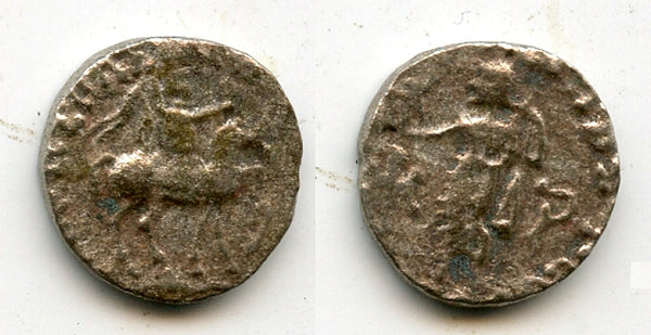 Silver drachm, Azes II (c.35-12 BC), Indo-Scythians