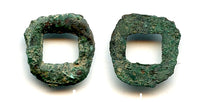 Anepigraphic Wu Zhu cash of tyrant and usurper Dong Zhuo (189-192 AD), China