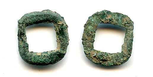 Anepigraphic Wu Zhu cash of tyrant and usurper Dong Zhuo (189-192 AD), China