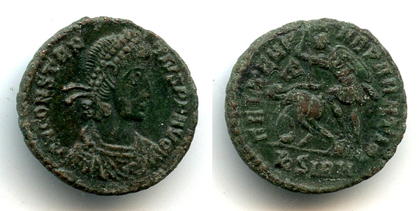 Nice AE3 of Constantius II (337-361 AD), Sirmium, Roman Empire  (RIC 48)