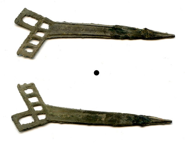 Rare small halberd (sword) money, Yue State, c.400-300 BC, Warring States, China