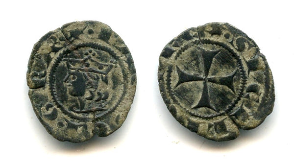 Billon denaro, Frederick III of Aragon (1296-1337), Kingdom of Sicily