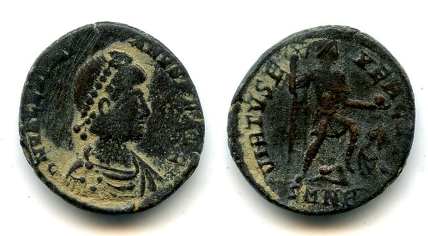 AE2 of Valentinian II (375-392), Nicomedia mint, Roman Empire