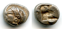 Archaic silver diobol, c.500 BC, Phokaia, Ionia, Ancient Greek coinage