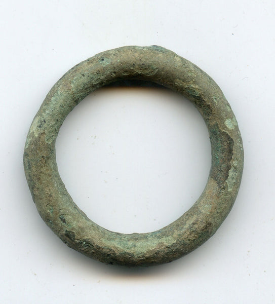 HUGE (52mm, 59.5 g) ancient Celtic ring money from Hungary, ca.800-500 BC