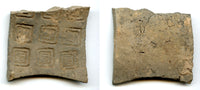 Ceremonial clay “gold block money”, ca.300-220 BC, late Warring States, China