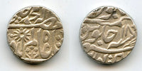 Unlisted AR rupee, Shah Alam II (1759-1806), RY18, Chhatarpur, Princely States, India
