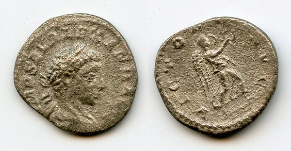 VICTORIA silver denarius of Alexander Severus (222-235 AD), Antioch, Roman Empire