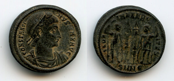 AE3 of Constantine the Great (306-337 AD), Nicomedia, Roman Empire