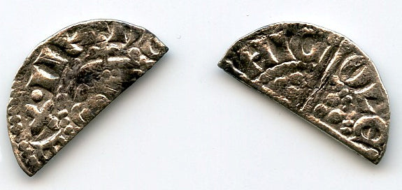 Silver halfpenny, Henry III (1216-1272), England (#1h)