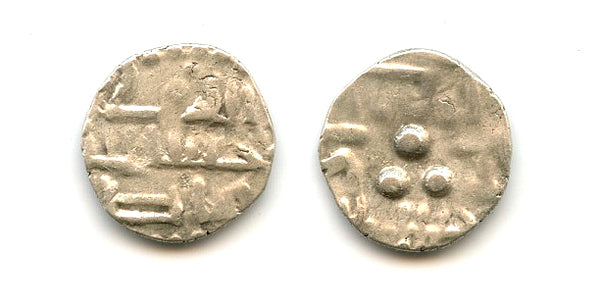 RRR silver damma, Hassan I (c. 800 CE), sub-governor of Multan, Abbasids (F/T#M47)