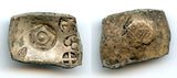 Silver 5-mana, Shakya Janapada - time of Buddha, c.600-500 BC, India (Hirano I.8)