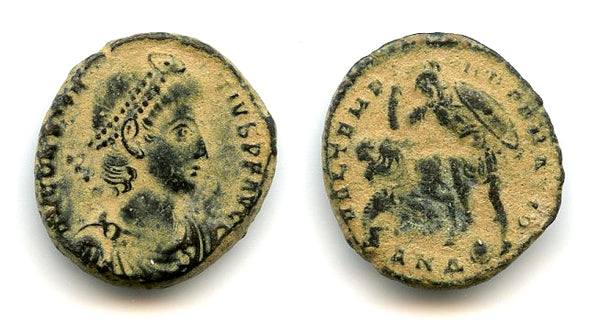 AE2 of Constantius II (337-361 AD), Antioch mint, Roman Empire  (RIC 150)