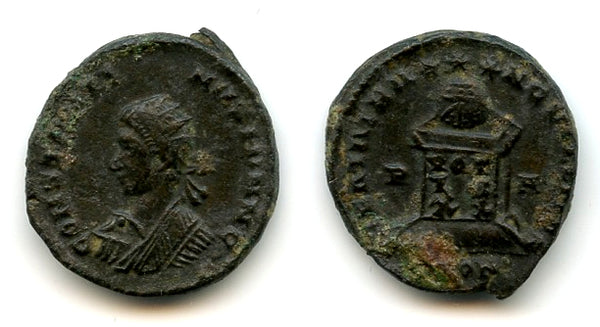 Nice follis, Constantine II as Caesar, 317-337 CE, London, Roman Empire