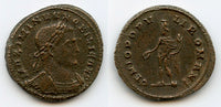 Rare large follis of Maximinus II as Caesar (305-310 CE), London, Roman Empire