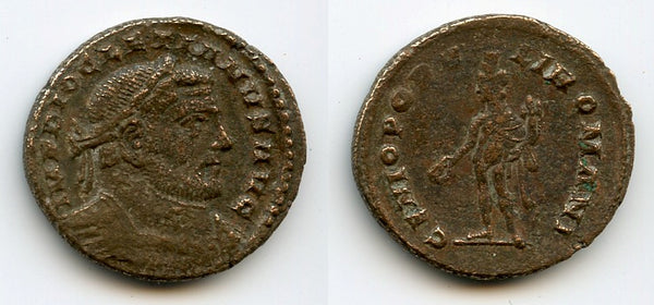 Follis of Diocletian (284-305 AD), London mint, Roman Empire (RIC 13)