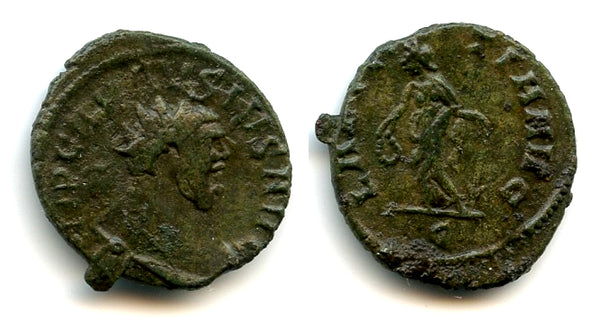 Antoninianus of Carausius (287-293 CE), Comulodunum, Romano-British Empire - Laetitia type