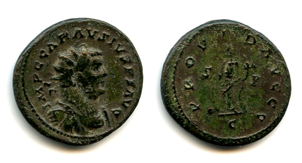 Antoninianus of Carausius (287-293 CE), Comulodunum, Romano-British Empire - Providentia type