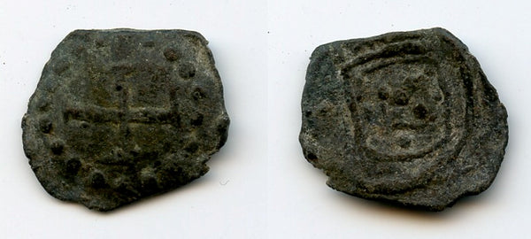 Quality tin bazarucco, Philip I-III (1580-1641), Melaka, Portuguese Indies