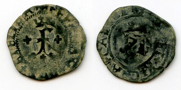 Billon blanca of Ferdinand (1479-1516) and Isabella (1474-1504) of Spain