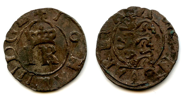 Silver schilling of Johan III (1569-1592), Reval mint, Sweden