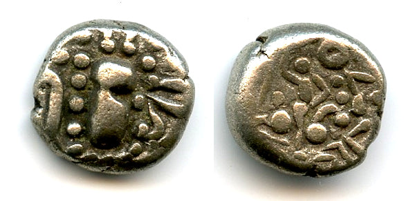 Nice rare silver drachm, c.1000-1200 CE, Silharas of Khankan, Western India