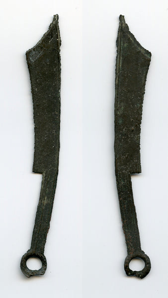 Rare pointed-tipped knife, Yan State, c.600-400 BC, China