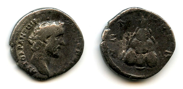 Silver drachm, Antoninus Pius (138-161 CE), Caesarea, Cappadocia