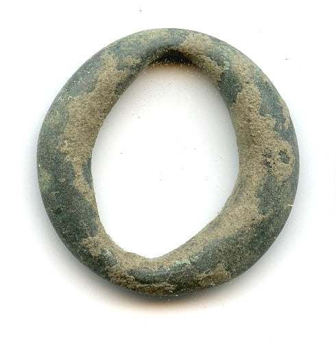 Nice thick ancient Celtic ring money, Danube region, c.500-100 BC