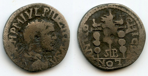 AE24 of of Philip I (244-249), Antioch, Pisidia, Roman Provincial coins
