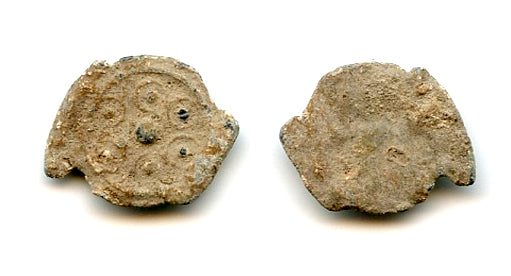 Very rare lead token or tessera, Alexander Jannaeus (103-76 BC), Judea