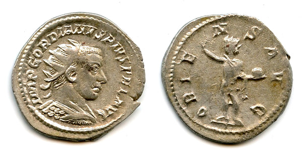 Nice AR antoninianus of Gordian III (238-244 AD), Antioch, Roman Empire