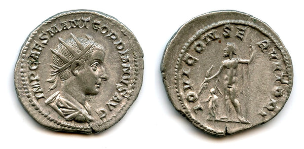Nice AR antoninianus of Gordian III (238-244 AD), Rome, Roman Empire (RIC 2)