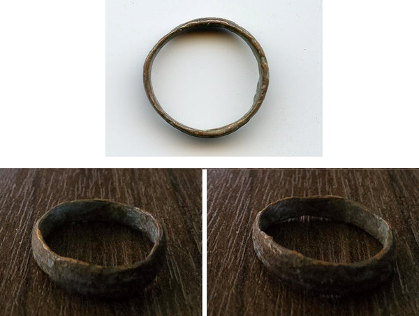Authentic ancient large Celtic finger-ring, Danube area, c.500-100 BC