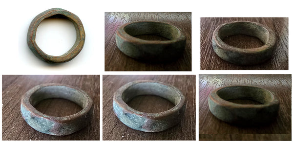 Authentic ancient large Celtic finger-ring, Danube area, c.500-100 BC