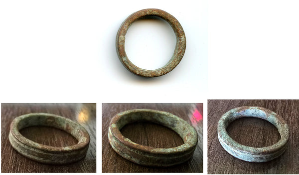 Authentic ancient Celtic finger-ring, Danube area, c.500-100 BC