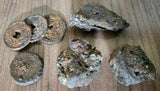 Clumps of shipwrecked iron coins + coins, Southern Song period, c.1127-1279, China