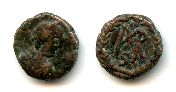 AE4 of Marcian (450-457 CE), Constantinople mint, Roman Empire