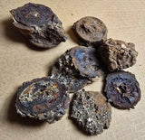 Clumps of shipwrecked iron coins + coins, Southern Song period, c.1127-1279, China