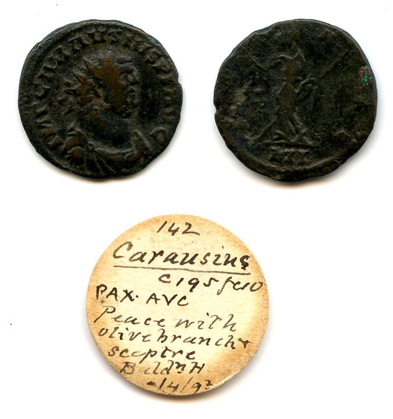 Antoninianus of Carausius (287-293 CE), F-O London, Romano-British Empire  (RIC 98)