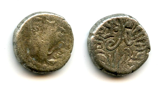 Late silver drachm of Mahakshatrapa Madasena (c.415-450 CE), Second Kshatrapa Kingdom