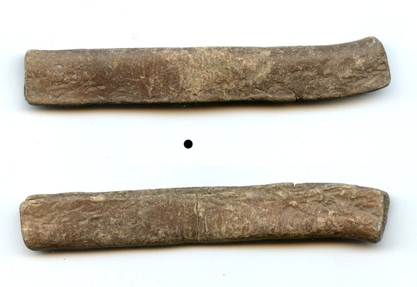 Scarce large (87mm) tin gambar, c.1300s, proto-coinage of Malaysia (Mitchiner NIS 3072)